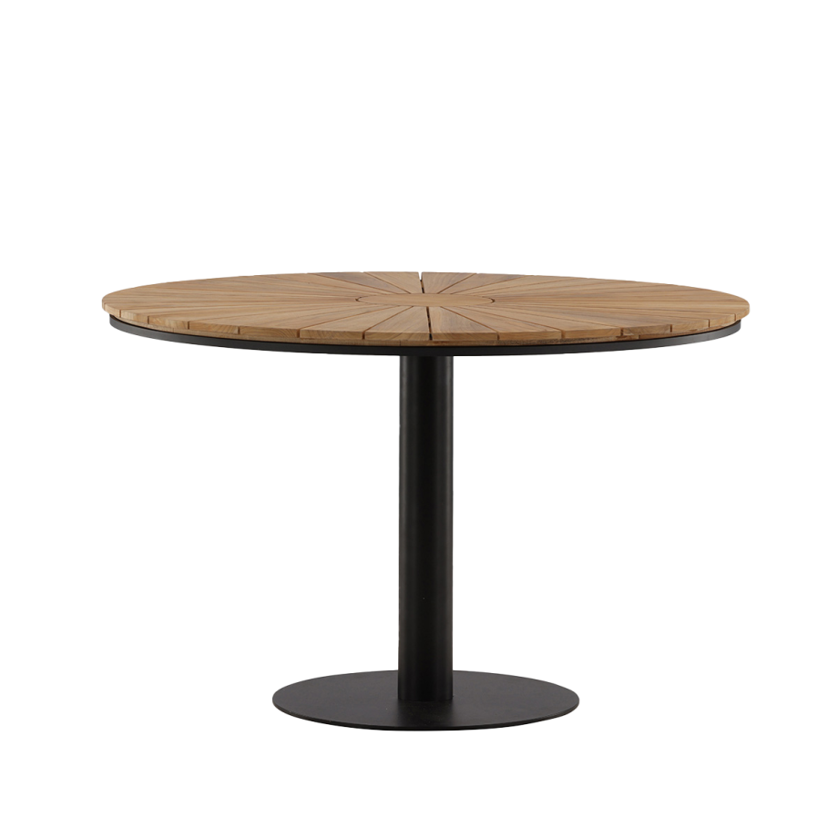 Marien ronde tuintafel bruin - Ø 120 cm afbeelding 1