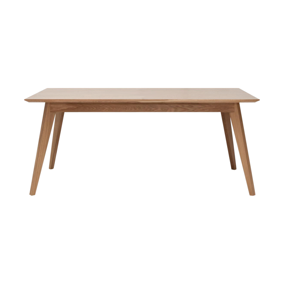 Marlin houten eettafel naturel - 180 x 90 cm Marlin houten eettafel naturel - 180 x 90 cm afbeelding 1