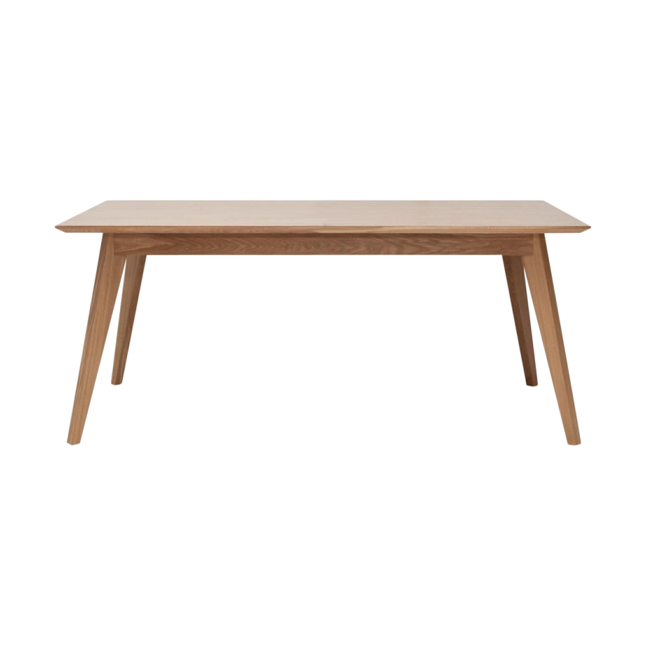 Marlin houten eettafel naturel - 180 x 90 cm afbeelding 1