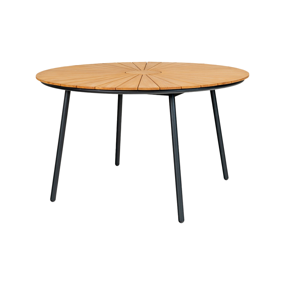 Matteo ronde tuintafel bruin - Ø130 cm afbeelding 1