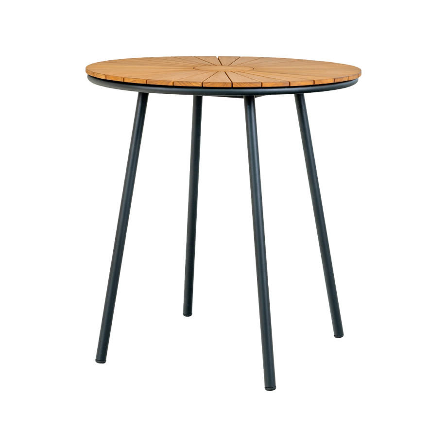 Matteo ronde tuintafel bruin - Ø70 cm Matteo ronde tuintafel bruin - Ø70 cm afbeelding 1