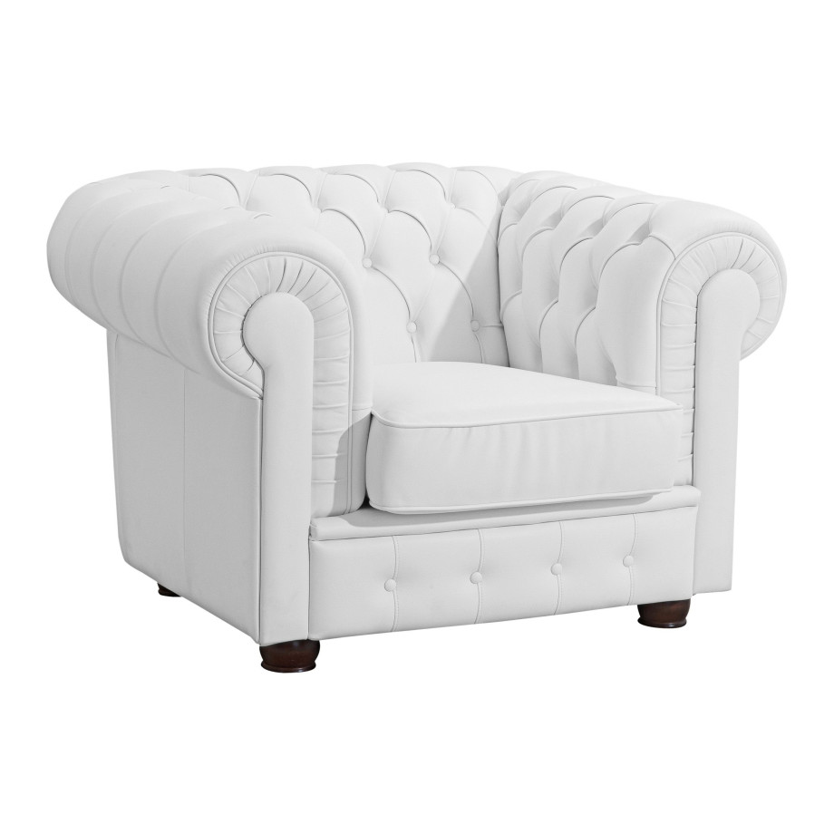 Max Winzer Chesterfield-fauteuil Windsor, Loungesessel met elegante knoopstiksels (set) afbeelding 1