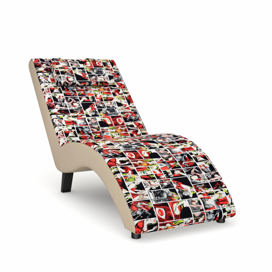 Max Winzer Relaxstoel Build-a-chair Nova inclusief nekkussen, om zelf te ontwerpen afbeelding 1