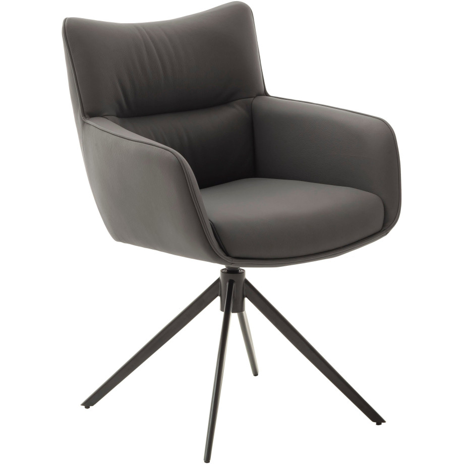 MCA furniture Stoel met 4 poten Limoen (set, 2 stuks), 360° draaibaar, belastbaarheid 120 kg, zithoogte ca. 49 cm (set, 2 stuks) afbeelding 1