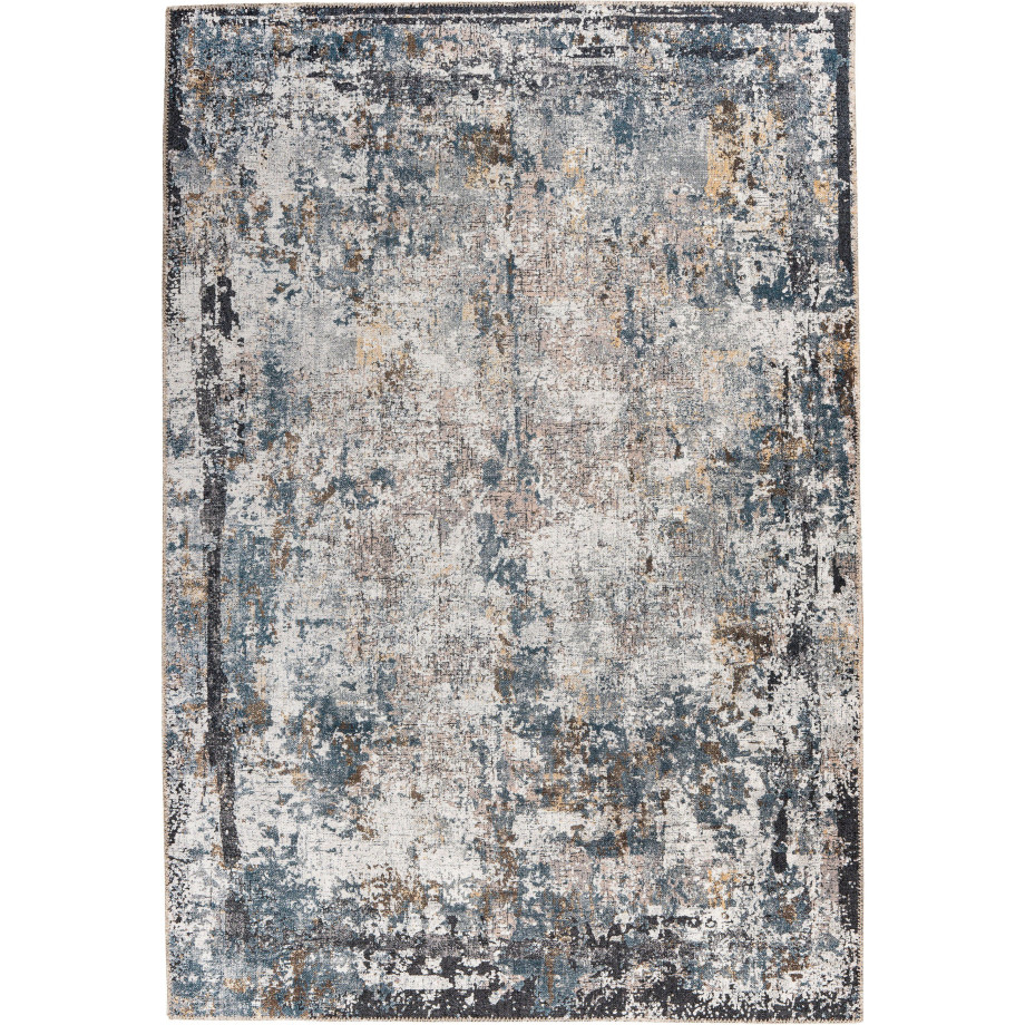 me gusta Vloerkleed Faye 1225 Platte stof, bedrukt motief, woonkamer afbeelding 1