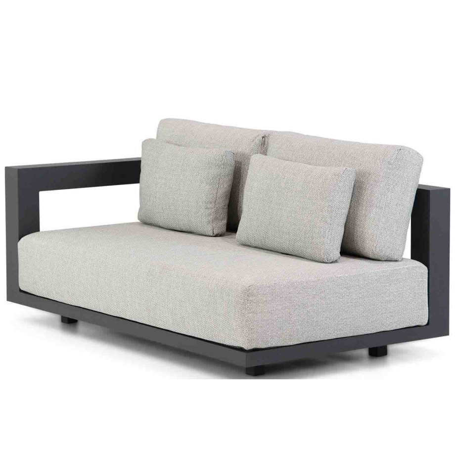 Metropolitan 2.5 seater bench right arm with 5 cushions afbeelding 1