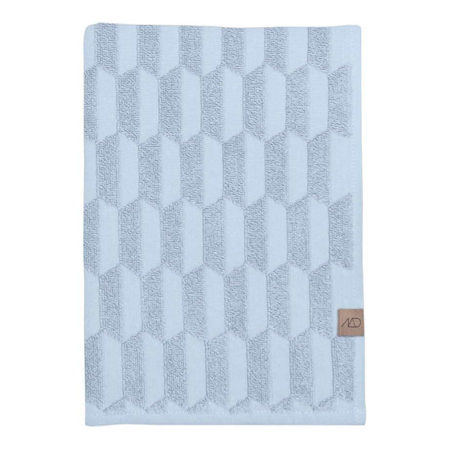 Mette Ditmer Geo badhanddoek - 550 gr/m2 - 133 x 70 cm afbeelding 1