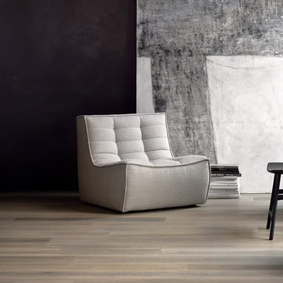 Ethnicraft Modulaire Bank 'N701' 1-zits, kleur Beige afbeelding 1