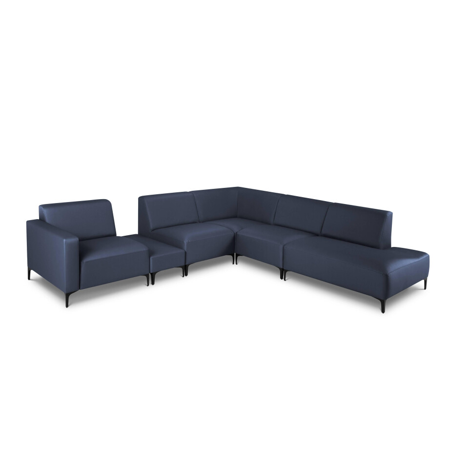 Modulaire tuinbank Kos rechts | Calme Jardin Modulaire tuinbank Kos rechts | Calme Jardin afbeelding 1