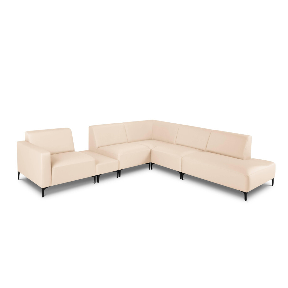 Modulaire tuinbank Kos rechts | Calme Jardin Modulaire tuinbank Kos rechts | Calme Jardin afbeelding 1