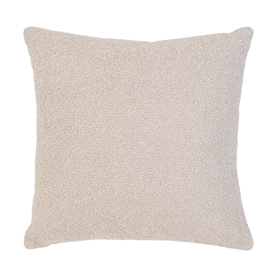 Molly bouclé sierkussen beige - 45 x 45 cm Molly bouclé sierkussen beige - 45 x 45 cm afbeelding 1