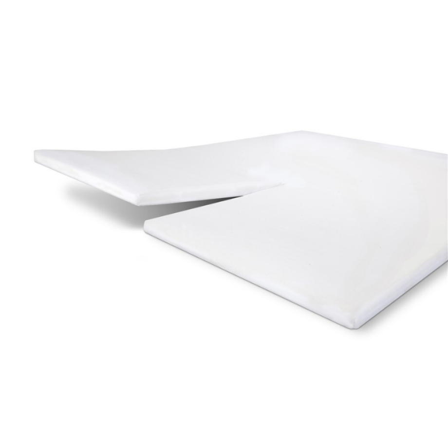 Molton Hoeslaken - Basic Stretch - Splittopper - 160x200 Cm - Byrklund Matrasbeschermer - Dekbed-Discounter.nl afbeelding 1