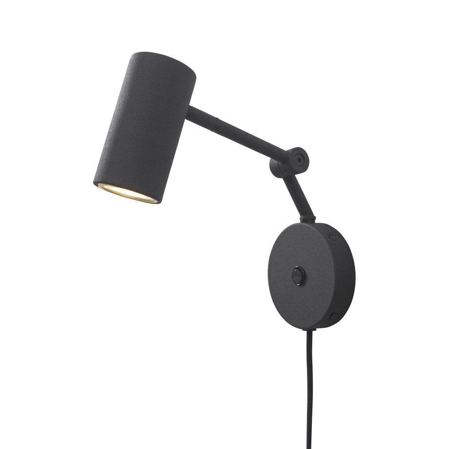 its about RoMi Wandlamp 'Montreux' kleur Zwart afbeelding 1