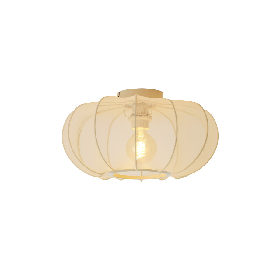 Light & Living Plafondlamp 'Plumalia' 40cm, kleur Zand Light & Living Plafondlamp 'Plumalia' 40cm, kleur Zand afbeelding