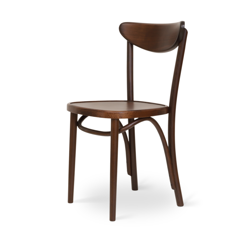 Musa houten bistrostoel walnoot afbeelding 1