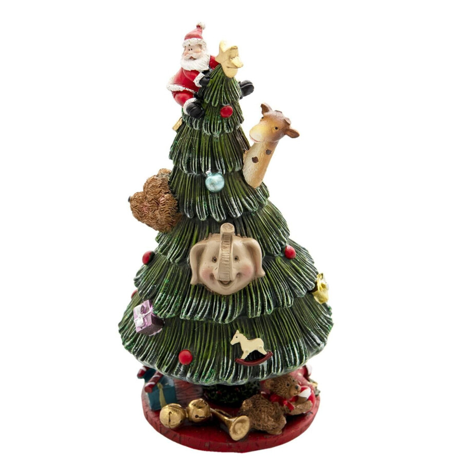 Muziekdoos Kerstboom | Clayre & Eef afbeelding 1