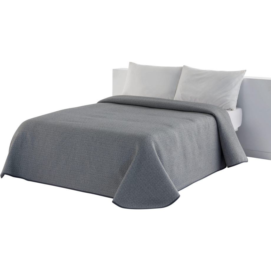 my home Sprei Annika gestikte sprei, van 50% gerecycled katoen afbeelding 1