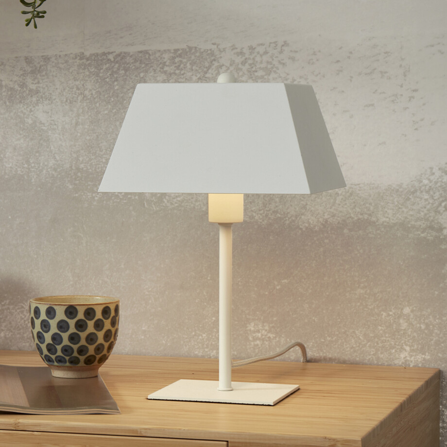 its about RoMi Tafellamp 'Perth' kleur Wit its about RoMi Tafellamp 'Perth' kleur Wit afbeelding 1