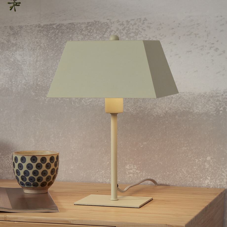 its about RoMi Tafellamp 'Perth' kleur Lichtgroen afbeelding 1