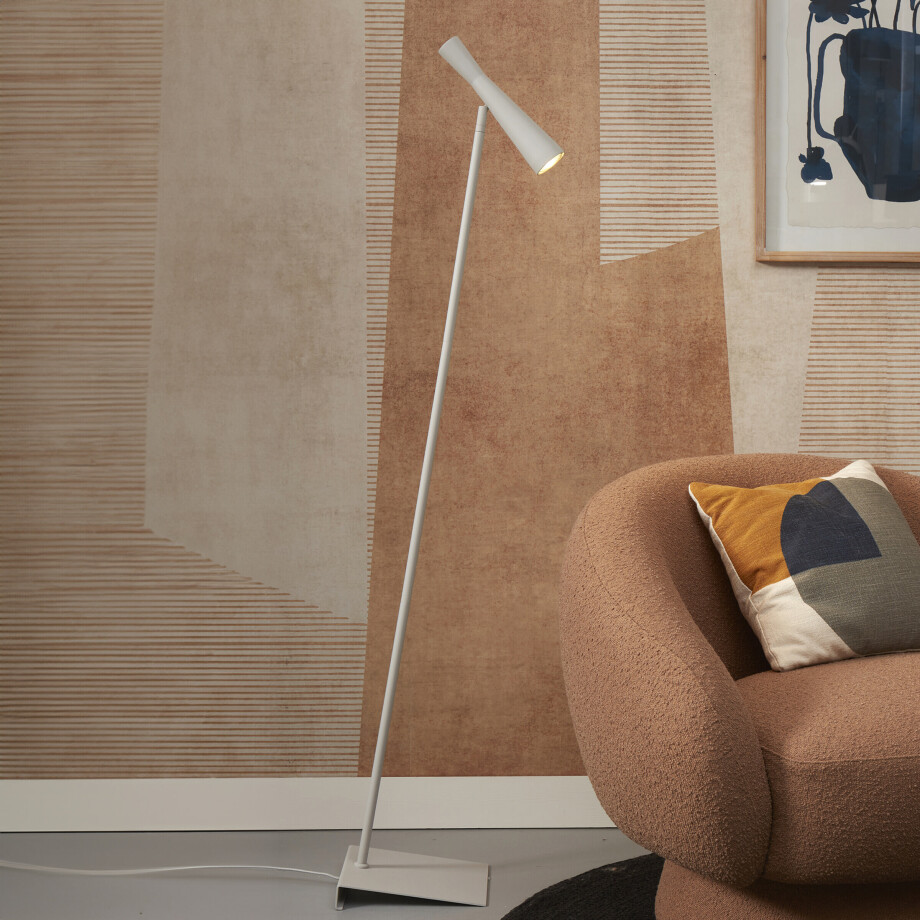 its about RoMi Vloerlamp 'Bordeaux' 145cm, kleur Lichtgrijs its about RoMi Vloerlamp 'Bordeaux' 145cm, kleur Lichtgrijs afbeelding 1