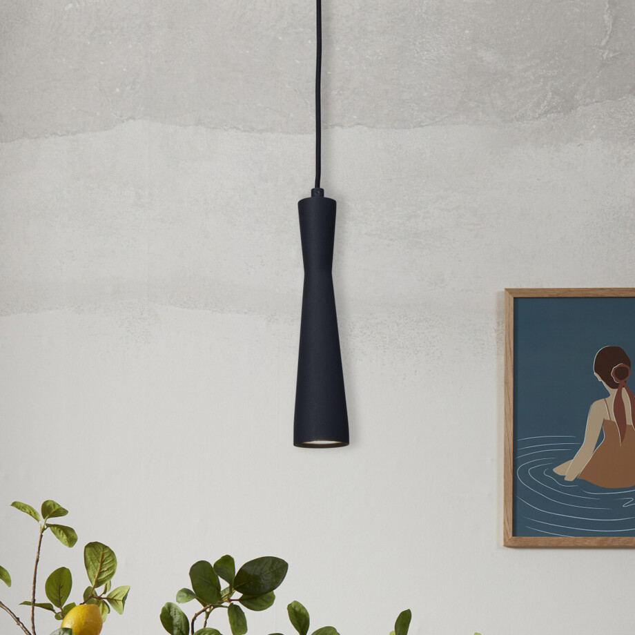 its about RoMi Hanglamp 'Bordeaux' kleur Zwart afbeelding 1