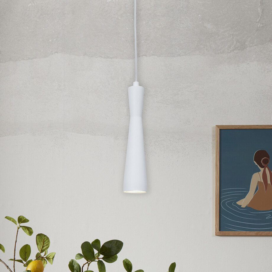 its about RoMi Hanglamp 'Bordeaux' kleur Wit afbeelding 1