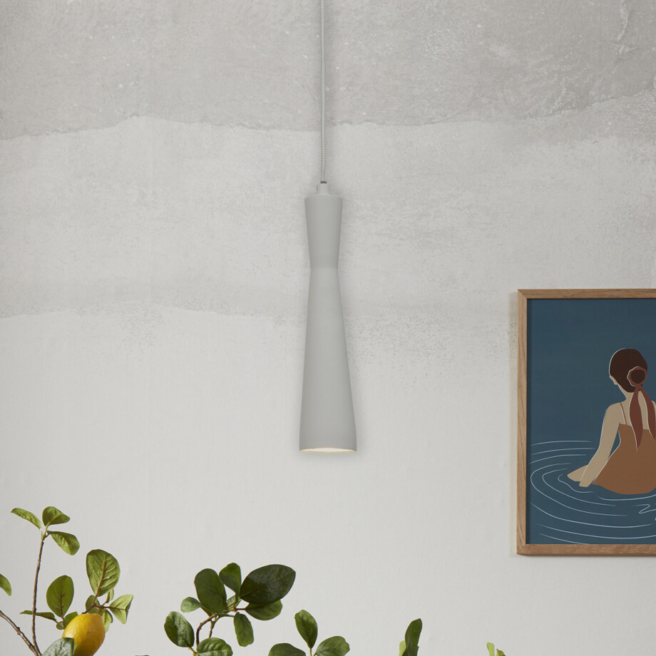 its about RoMi Hanglamp 'Bordeaux' kleur Lichtgrijs its about RoMi Hanglamp 'Bordeaux' kleur Lichtgrijs afbeelding 1