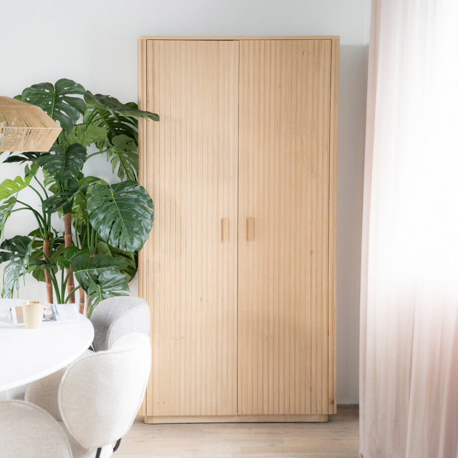 Eleonora Opbergkast 'Rosenborg' Eikenhout, 210 x 109cm afbeelding 