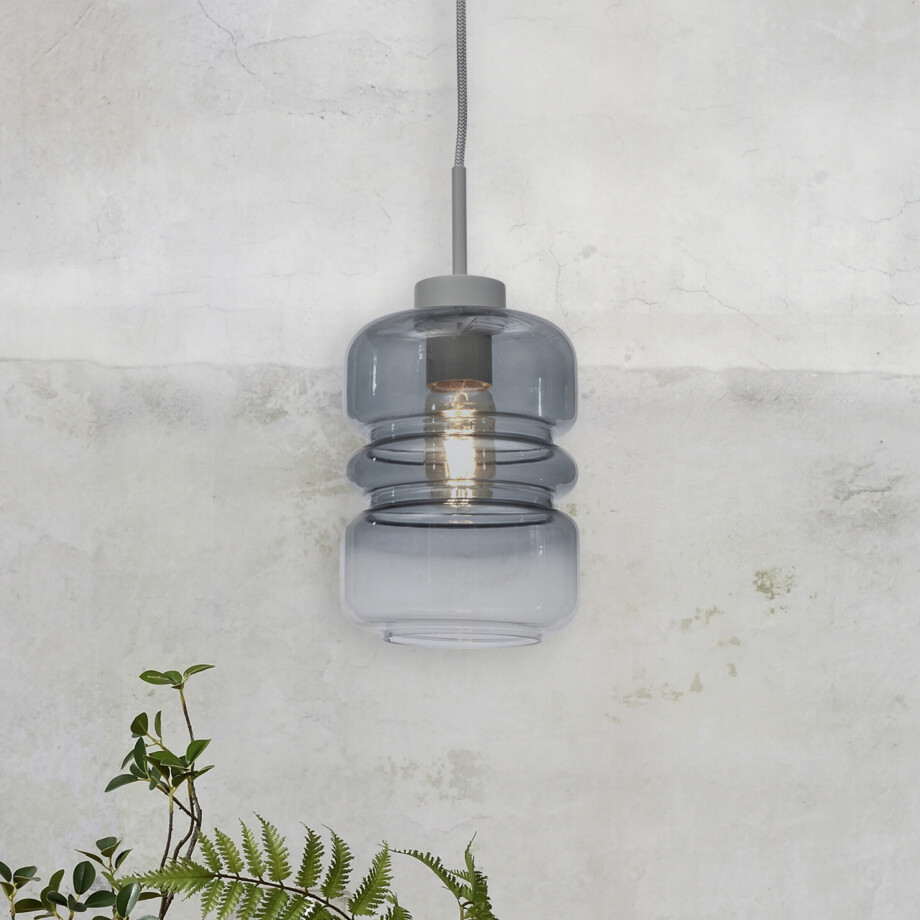 its about RoMi Hanglamp 'Verona' 15cm, kleur Lichtgrijs its about RoMi Hanglamp 'Verona' 15cm, kleur Lichtgrijs afbeelding 1