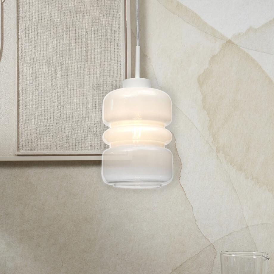 its about RoMi Hanglamp 'Verona' 15cm, kleur Wit its about RoMi Hanglamp 'Verona' 15cm, kleur Wit afbeelding 1