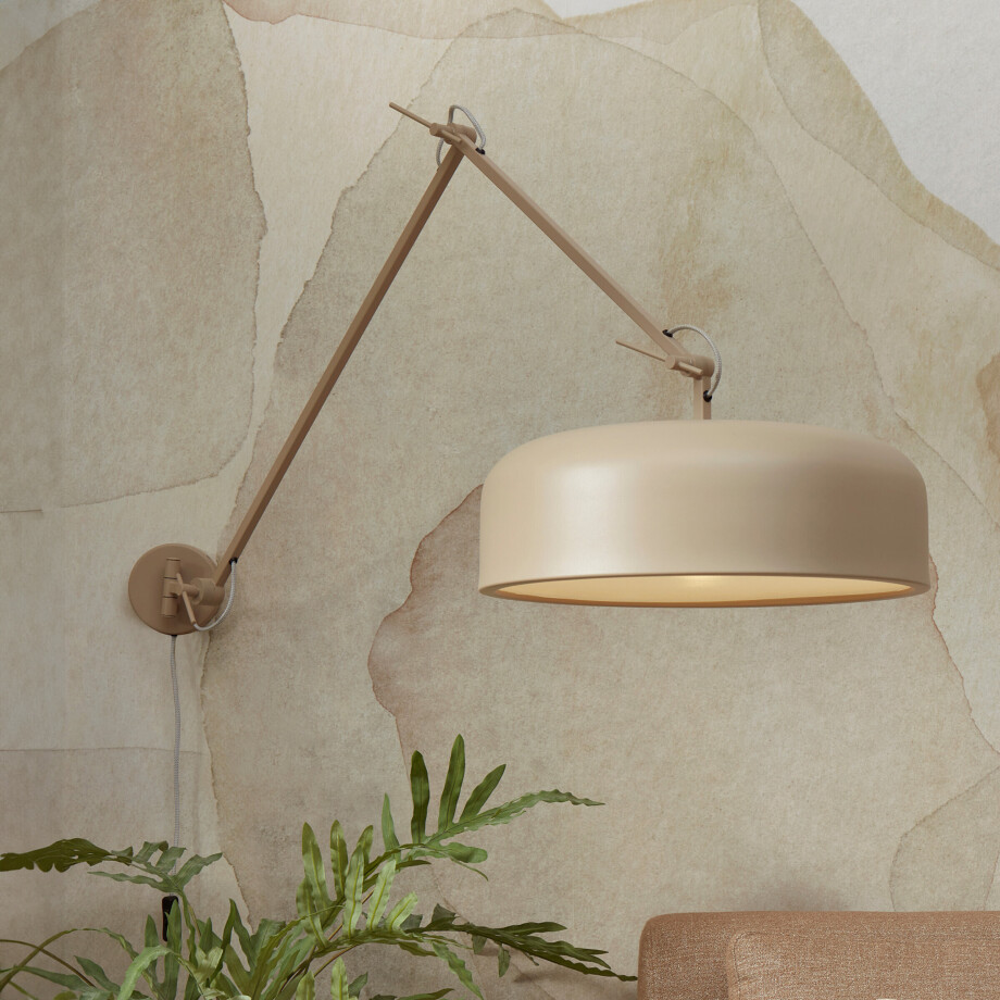 its about RoMi Wandlamp 'Marseille' Groot, kleur Zand afbeelding 1