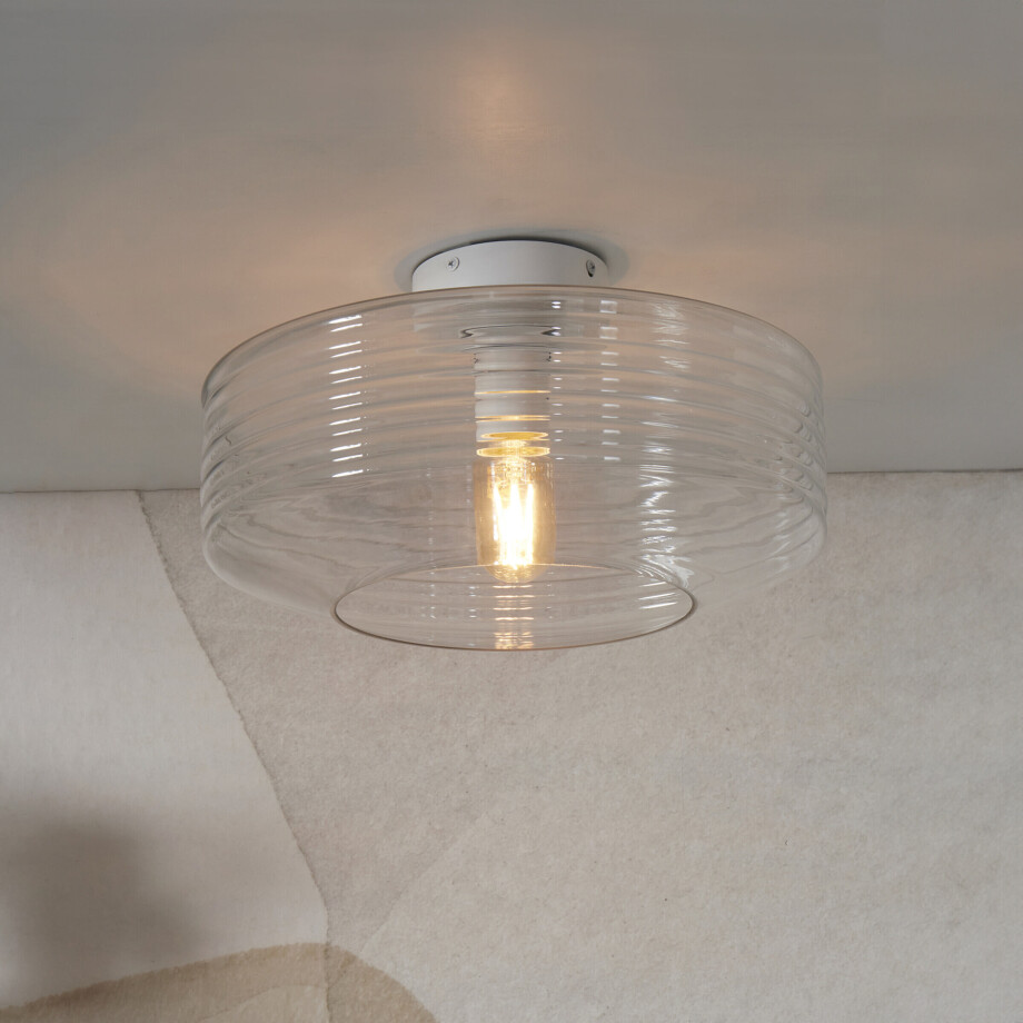 its about RoMi Plafondlamp 'Verona' 35cm, kleur Transparant its about RoMi Plafondlamp 'Verona' 35cm, kleur Transparant afbeelding 1