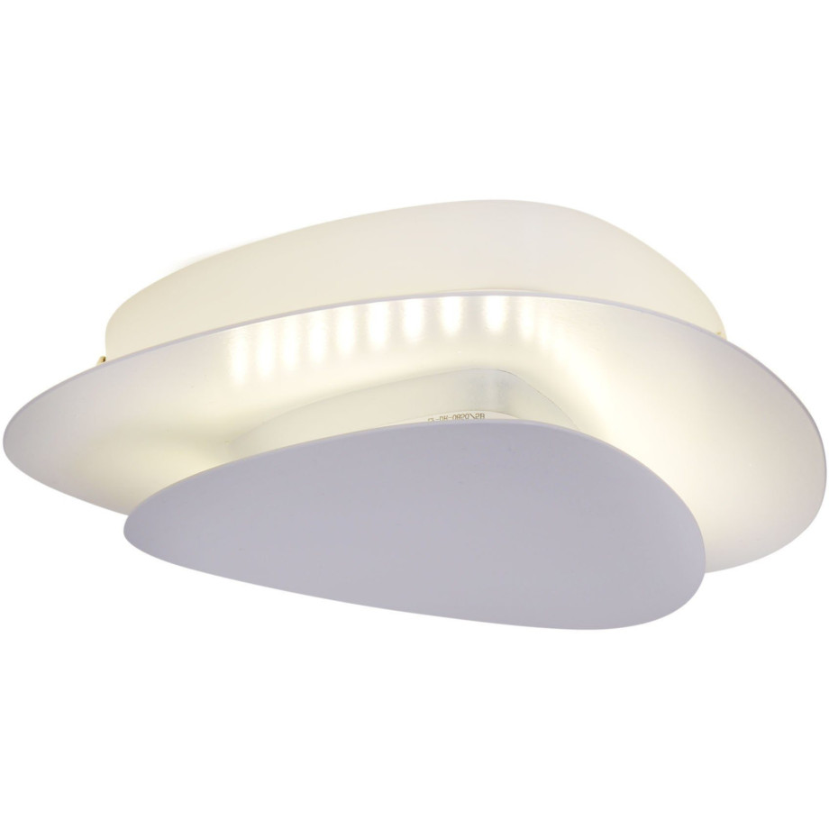 näve Led-plafondlamp Liso incl. driver, materiaal: metaal, kleur: wit (1 stuk) afbeelding 1