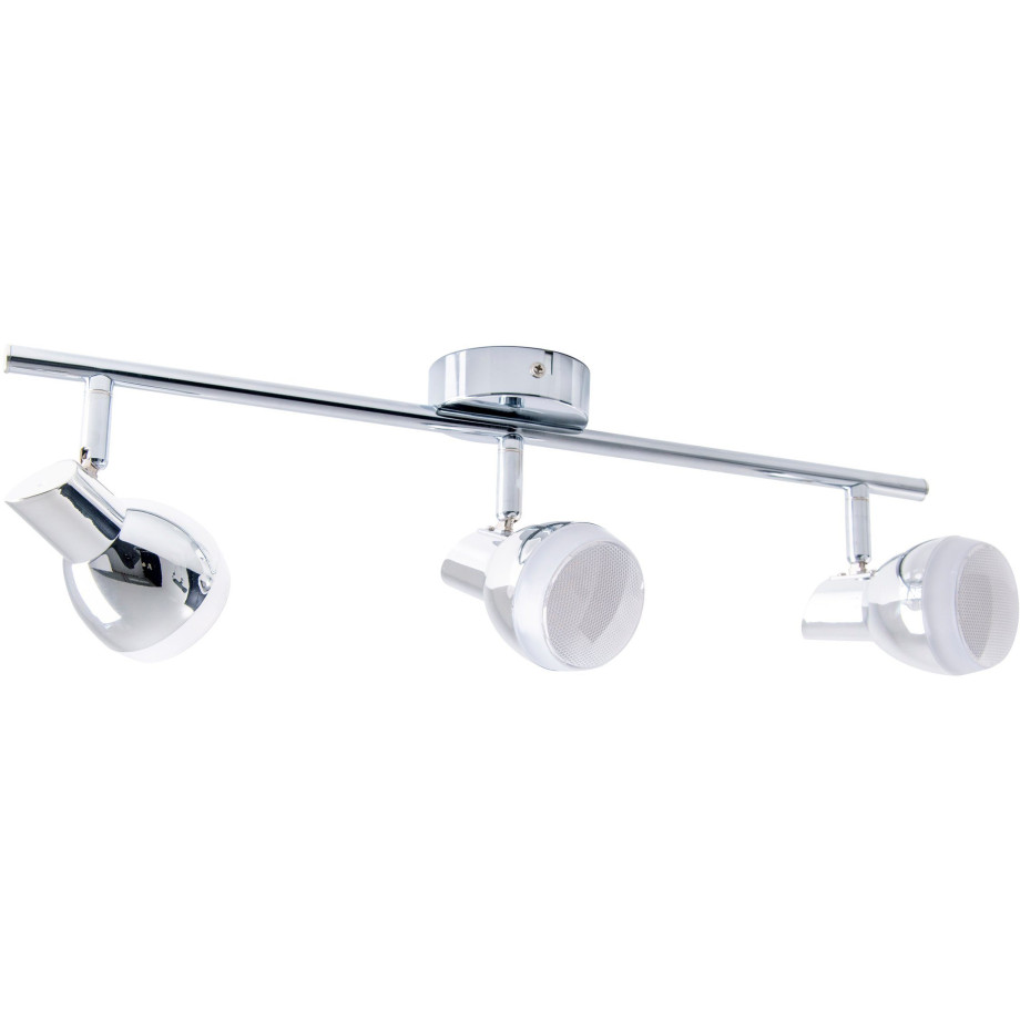 näve Ledplafondspot voor buiten Chromey geschikt voor wand en plafond, kleur: chroom (1 stuk) afbeelding 1