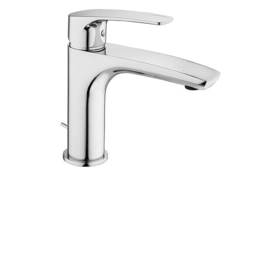 Nemo Go Lena wastafelmengkraans met trekwaste chroom LM075CR-VM Nemo Go Lena wastafelmengkraans met trekwaste chroom LM075CR-VM afbeelding 1