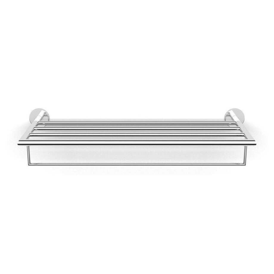 Nemo Start Lano handdoekrek met extra handdoekhouder messing wandmontage 10803B afbeelding 1