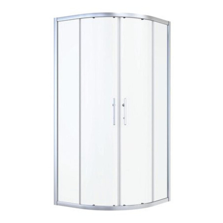 Nemo Start Profi douchecabine - 87x87x195cm - kwartrond - helder veiligheidsglas 5mm - chroom LXF90G Nemo Start Profi douchecabine - 87x87x195cm - kwartrond - helder veiligheidsglas 5mm - chroom LXF90G afbeelding 1