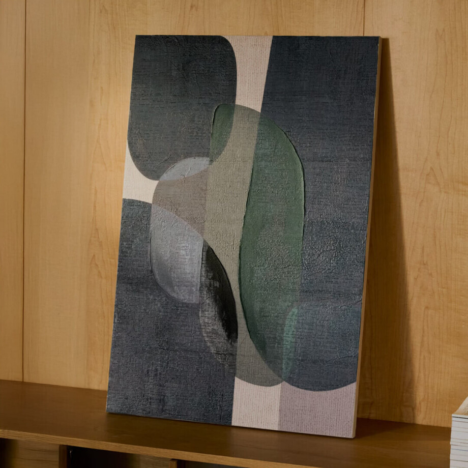 Kave Home Schilderij 'Nemsa' 90 x 60cm Kave Home Schilderij 'Nemsa' 90 x 60cm afbeelding 1