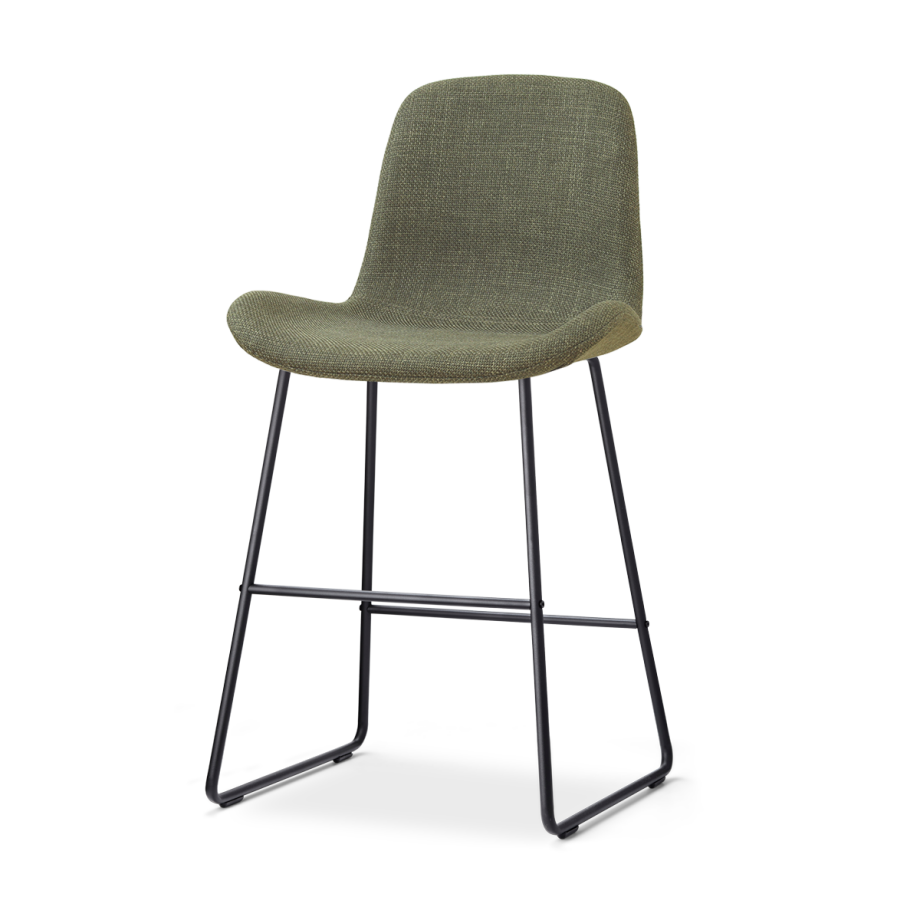 Nino-Fé barkruk forestgroen - zwart onderstel - 65 cm Nino-Fé barkruk forestgroen - zwart onderstel - 65 cm afbeelding 1