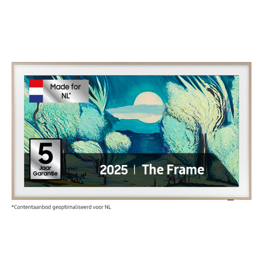 55" The Frame Samsung Vision AI Smart TV LS03FA (2025) afbeelding 1