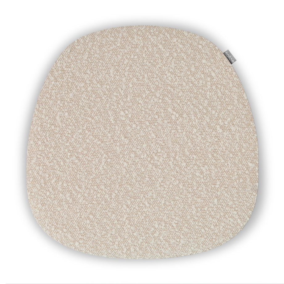 Jut zitkussen bouclé beige Jut zitkussen bouclé beige afbeelding 1