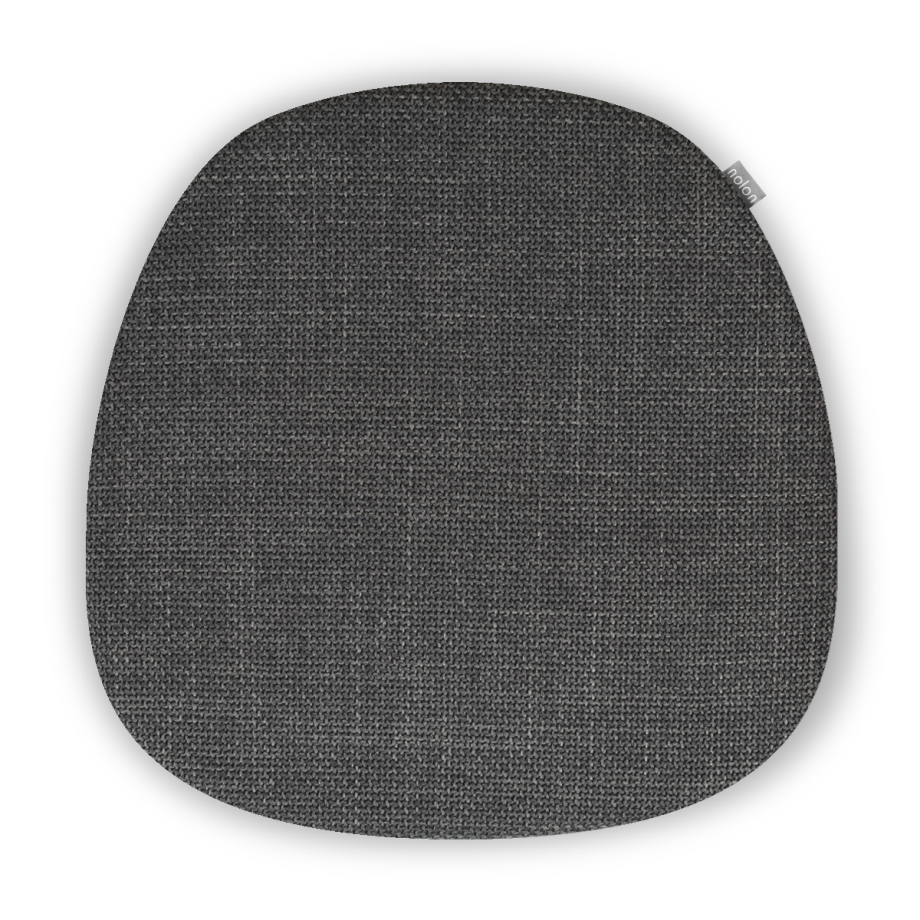 Jut zitkussen warm antraciet afbeelding 1