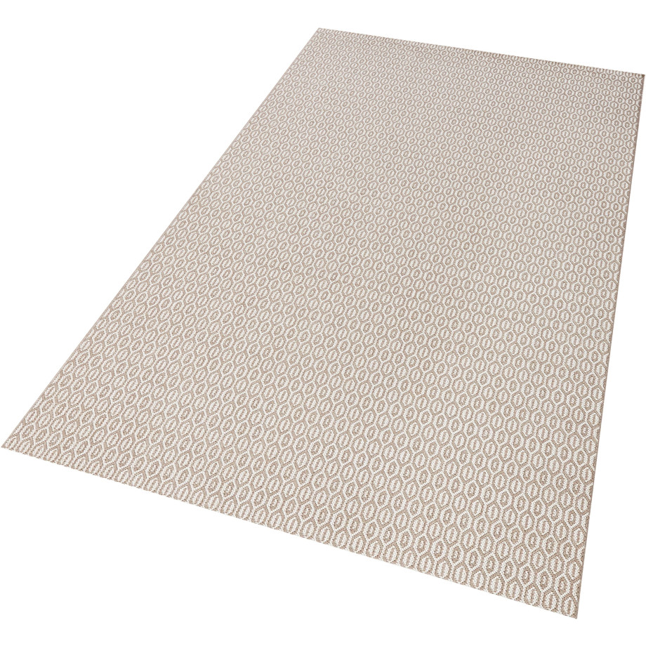 NORTHRUGS Vloerkleed Coin Binnen- en buitengebruik, weerbestendig, balkon, sisal-look, woonkamer, loper afbeelding 1