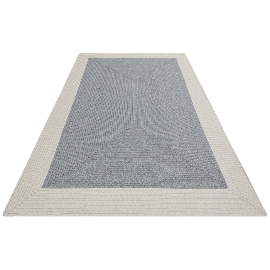 NORTHRUGS Vloerkleed Trenzado In- & outdoor, handgemaakt-look, loper, weerbestendig, balkon, woonkamer afbeelding 1