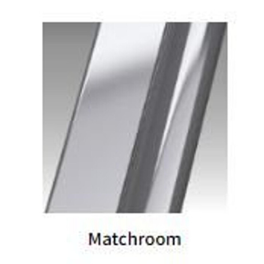 Novellini H style inloopdouche m/schuifdeur re. verstelb. h.glas chr hstyle100d-1b afbeelding 