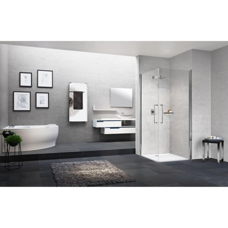 Novellini Young Douchecabine - draaideur - helder - matchroom y22g95-1b afbeelding 1