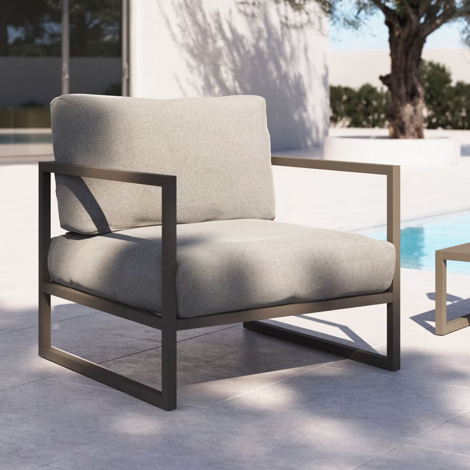Kave Home Outdoor Fauteuil 'Comova' kleur Groen afbeelding 1