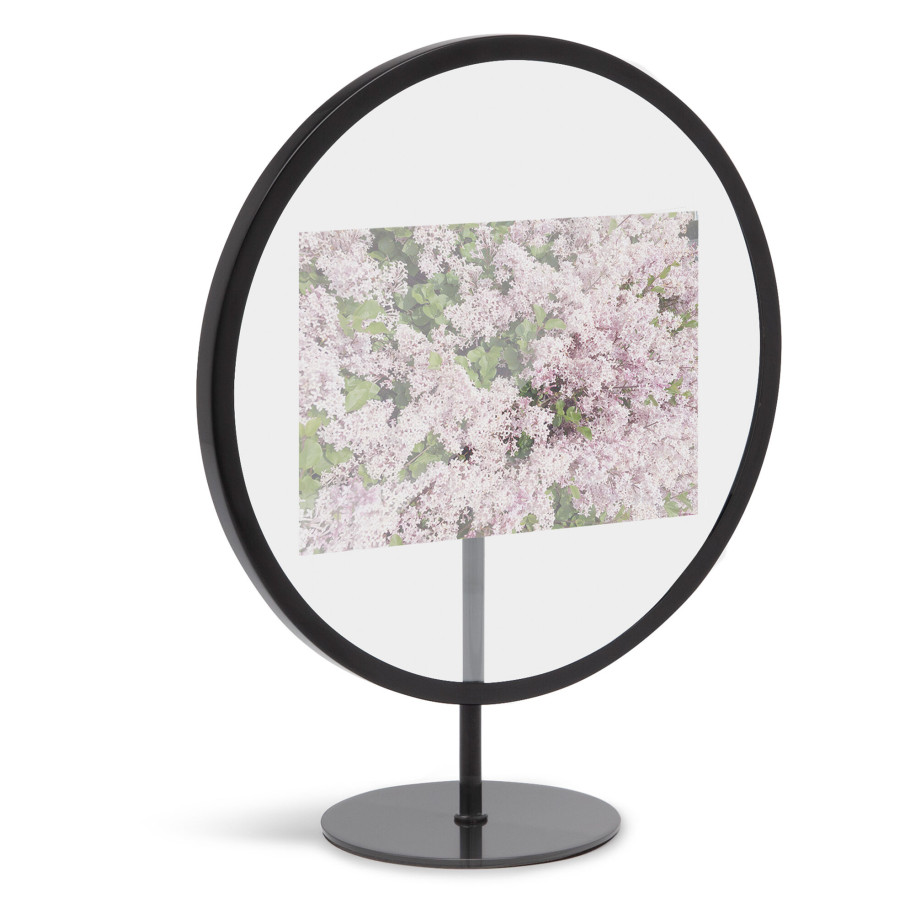 Umbra Ronde Fotolijst 'Infinity' 10 x 15cm, kleur Zwart afbeelding 1