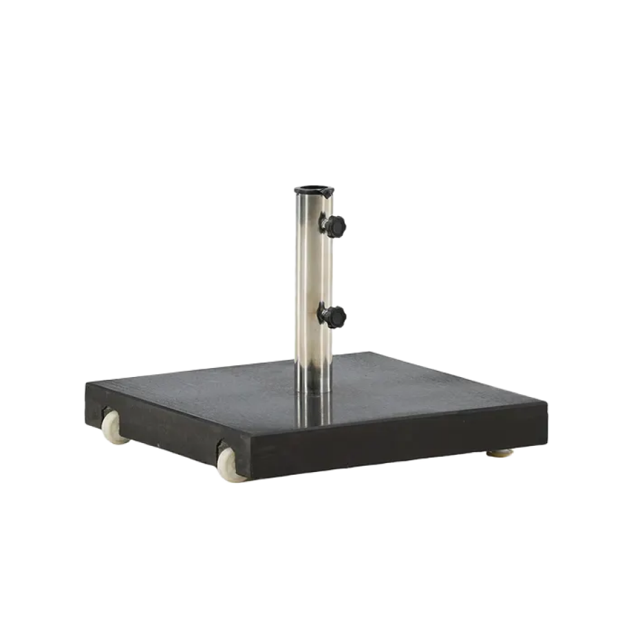 Odin parasolvoet grijs - 50 x 50 cm Odin parasolvoet grijs - 50 x 50 cm afbeelding 1