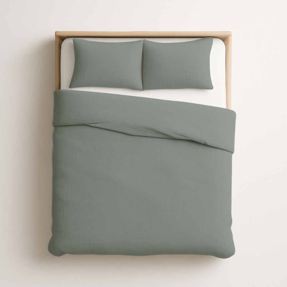 Dekbedovertrek Effen 200x200 Cm Zydante - Dekbed-Discounter.nl afbeelding 1